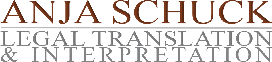 Anja Schuck - Legal Translation & Interpretation - Traduzioni legali